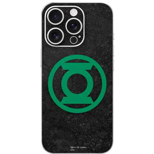 DC Comics Green Lantern Logo Black Background iPhone 16 Pro Skin